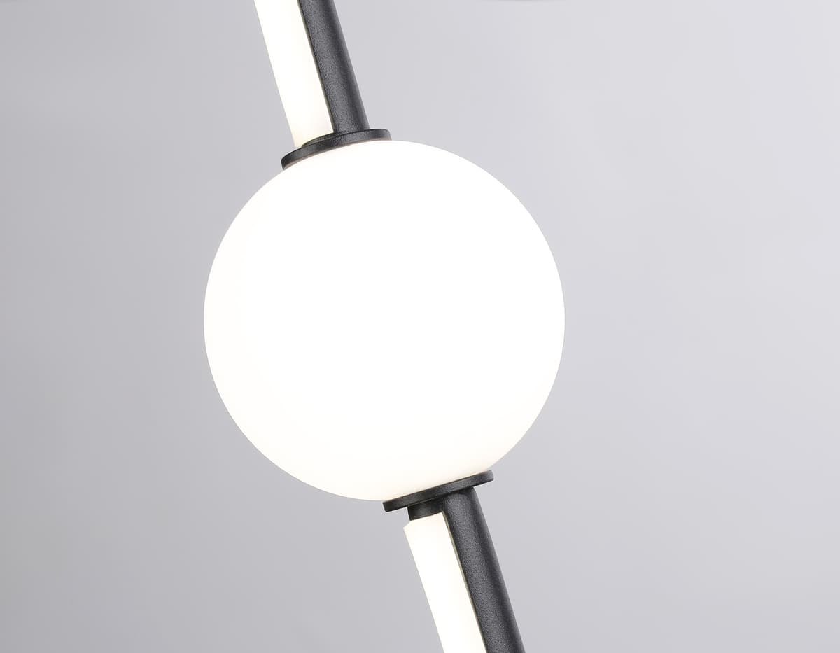 Подвесной светодиодный светильник FL66363 BK черный 19W 4200K 190*80*1000 Ambrella Light 7