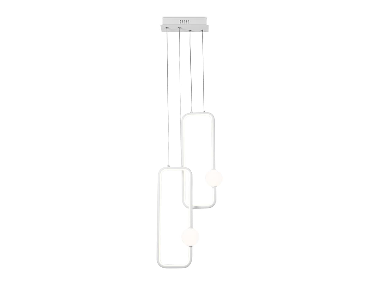 Подвесной светодиодный светильник FL66365/2 WH белый 38W 4200K 300*80*1200 Ambrella Light 6