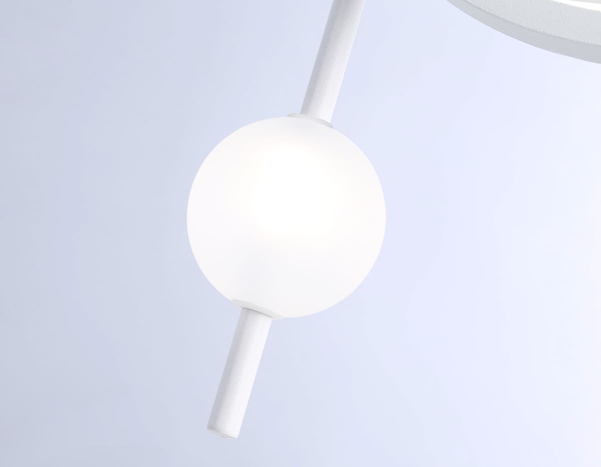 Подвесной светодиодный светильник FL66431 WH белый 4200K 13W 240*60*1580 (Без ПДУ) Ambrella Light 7