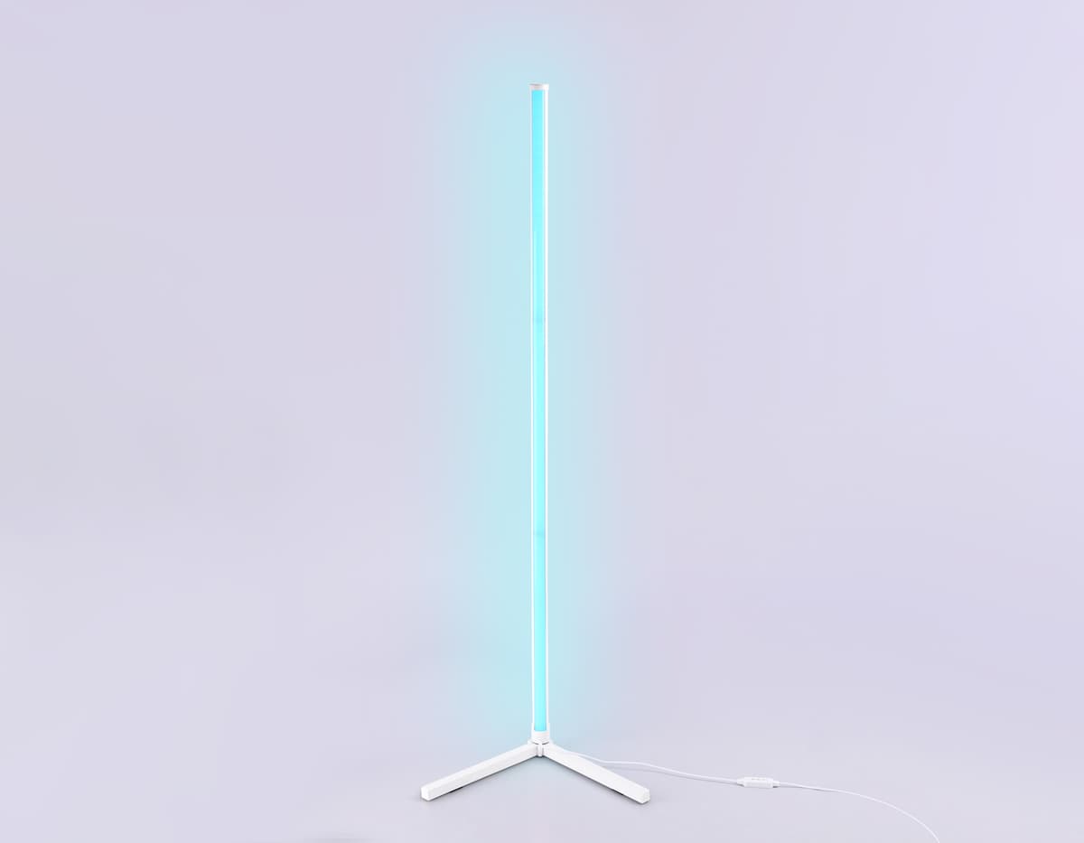 Светильник светодиодный напольный RGB с пультом FL8020 WH белый LED 15W RGB D32*1250 (ПДУ РАДИО 2.4G) Ambrella Light 19