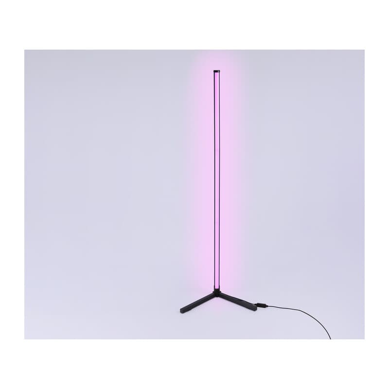 Светильник светодиодный напольный RGB с пультом FL8022 BK черный LED 15W RGB D32*1250 (ПДУ РАДИО 2.4G) Ambrella Light 13