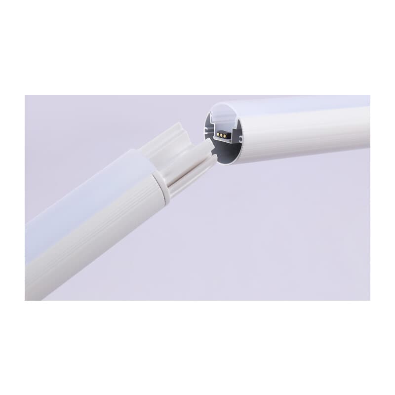 Светильник светодиодный напольный RGB с пультом FL8025 WH белый LED 20W RGB D32*1650 (ПДУ РАДИО 2.4G) Ambrella Light 12
