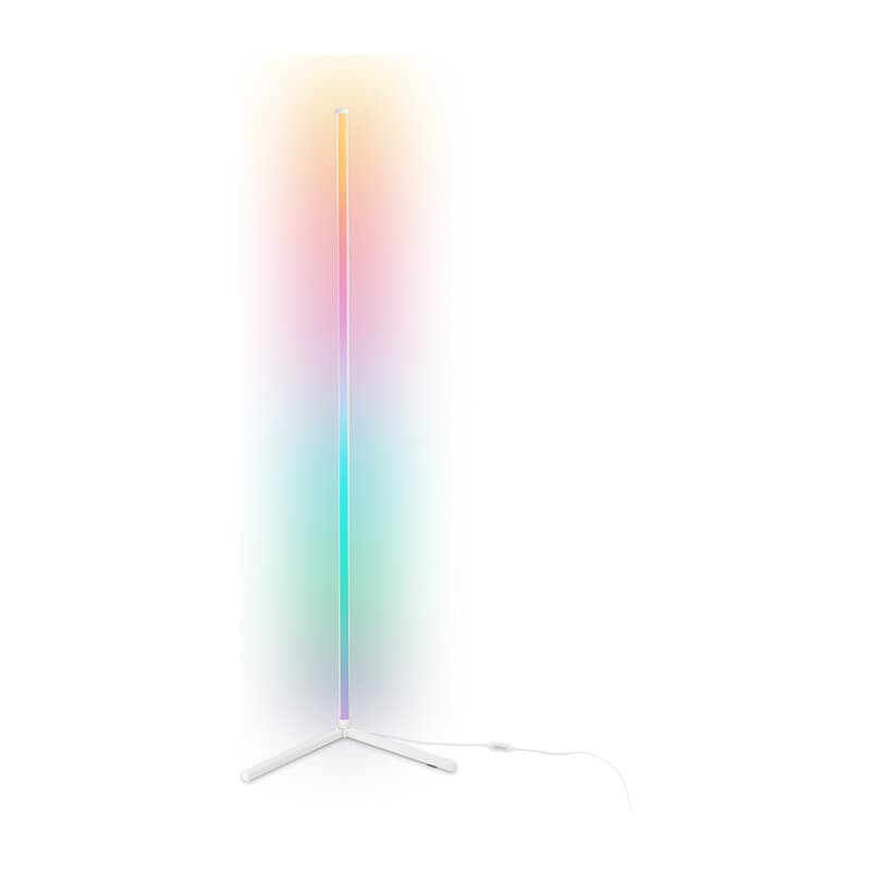 Светильник светодиодный напольный RGB с пультом FL8025 WH белый LED 20W RGB D32*1650 (ПДУ РАДИО 2.4G) Ambrella Light 9