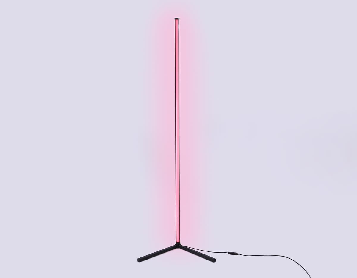 Светильник светодиодный напольный RGB с пультом FL8027 BK черный LED 20W RGB D32*1650 (ПДУ РАДИО 2.4G) Ambrella Light 19