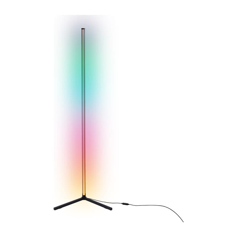 Светильник светодиодный напольный RGB с пультом FL8027 BK черный LED 20W RGB D32*1650 (ПДУ РАДИО 2.4G) Ambrella Light 9