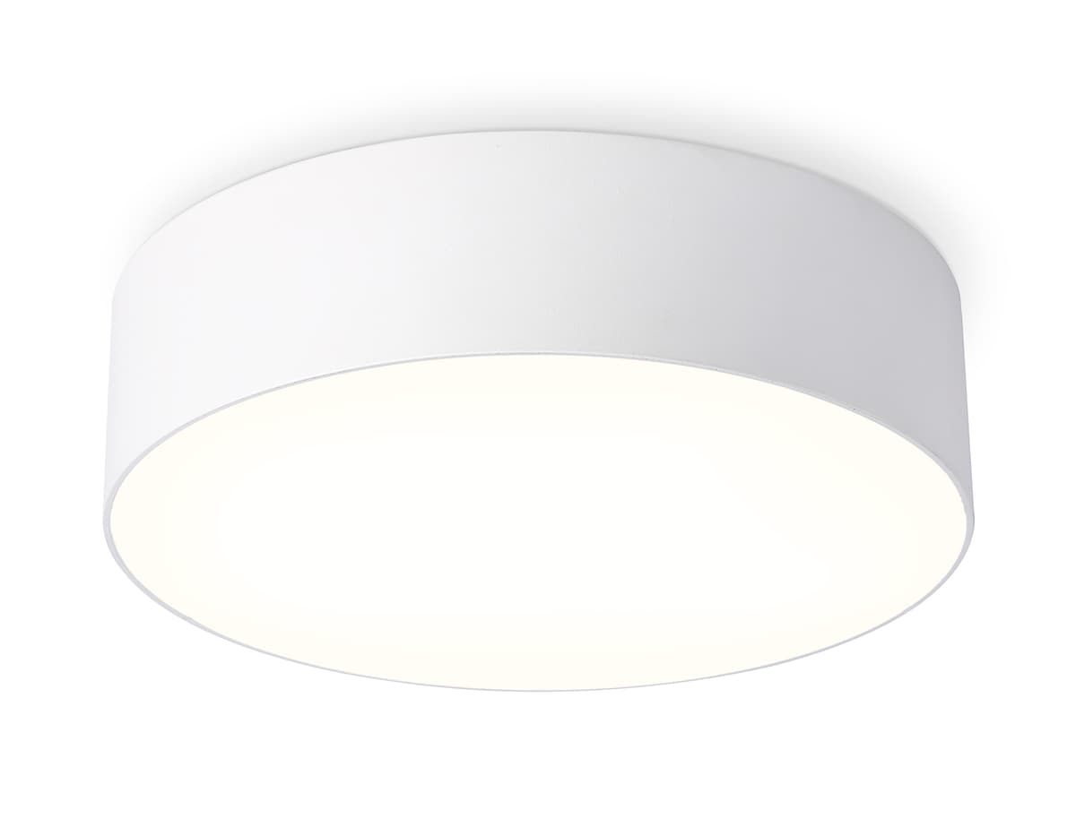 Потолочный светодиодный светильник FV5515 WH белый LED 18W 3000K D160*58 (Без ПДУ) Ambrella Light 10