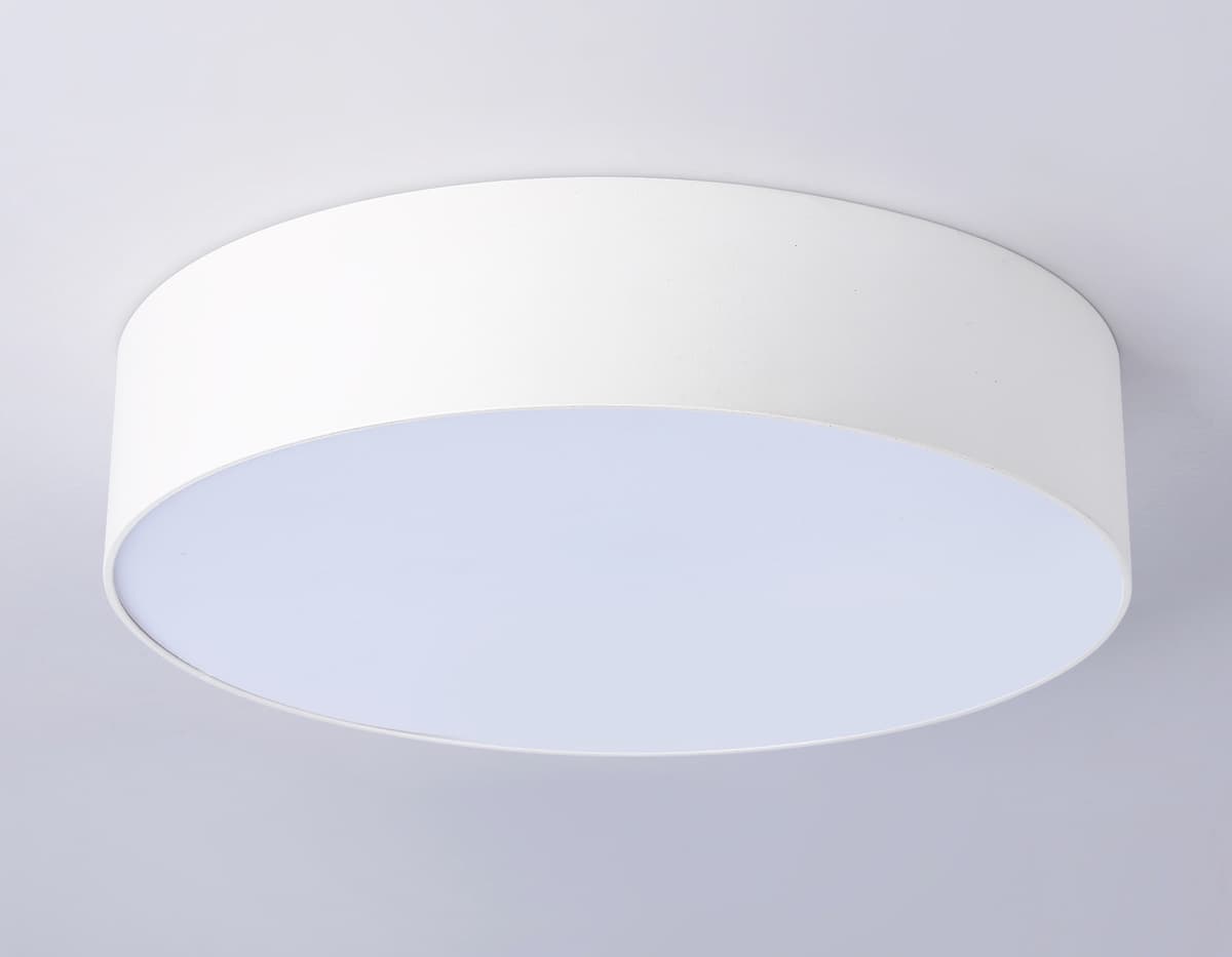 Потолочный светодиодный светильник FV5519 WH белый LED 26W 3000K D220*58 (Без ПДУ) Ambrella Light 17