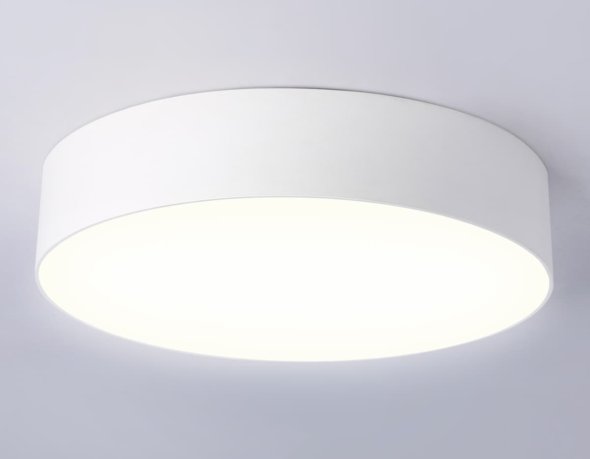 Потолочный светодиодный светильник FV5523 WH белый LED 35W 3000K D300*58 (Без ПДУ) Ambrella Light 16