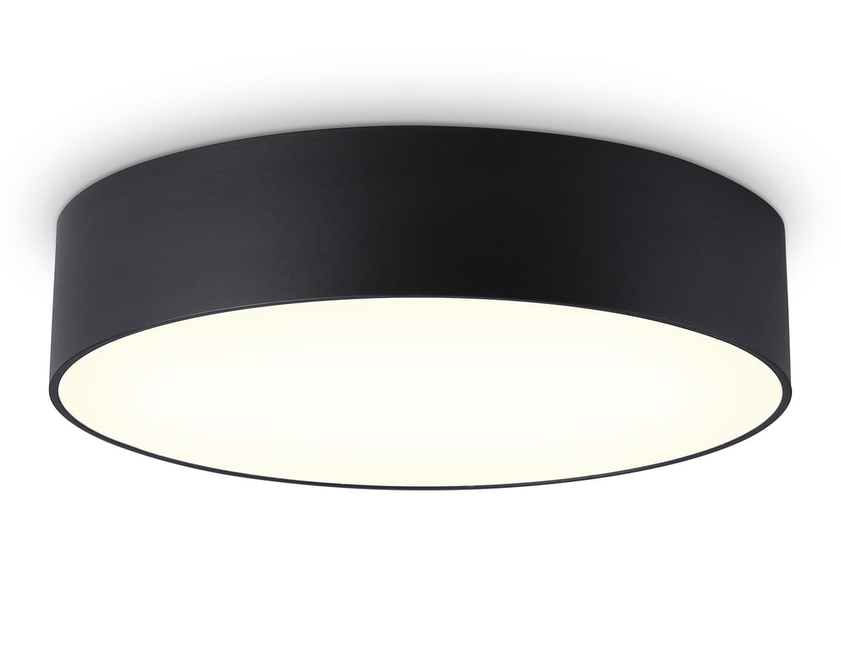 Потолочный светодиодный светильник FV5525 BK черный LED 35W 3000K D300*58 (Без ПДУ) Ambrella Light 10