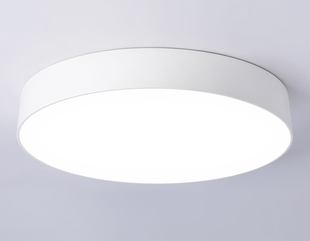 Потолочный светодиодный светильник FV5528 WH белый LED 45W 4200K D400*58 (Без ПДУ) Ambrella Light 15