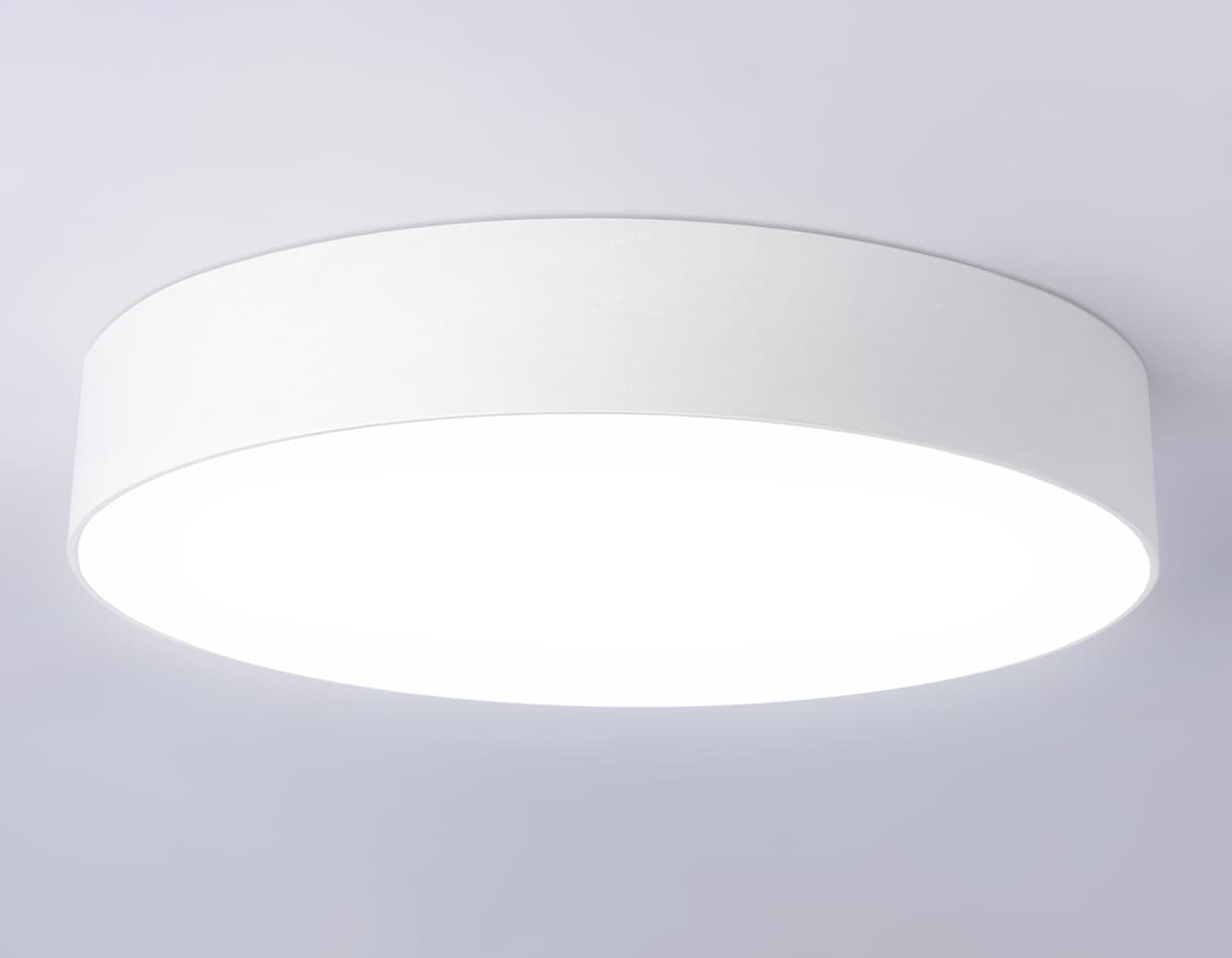 Потолочный светодиодный светильник FV5528 WH белый LED 45W 4200K D400*58 (Без ПДУ) Ambrella Light 16