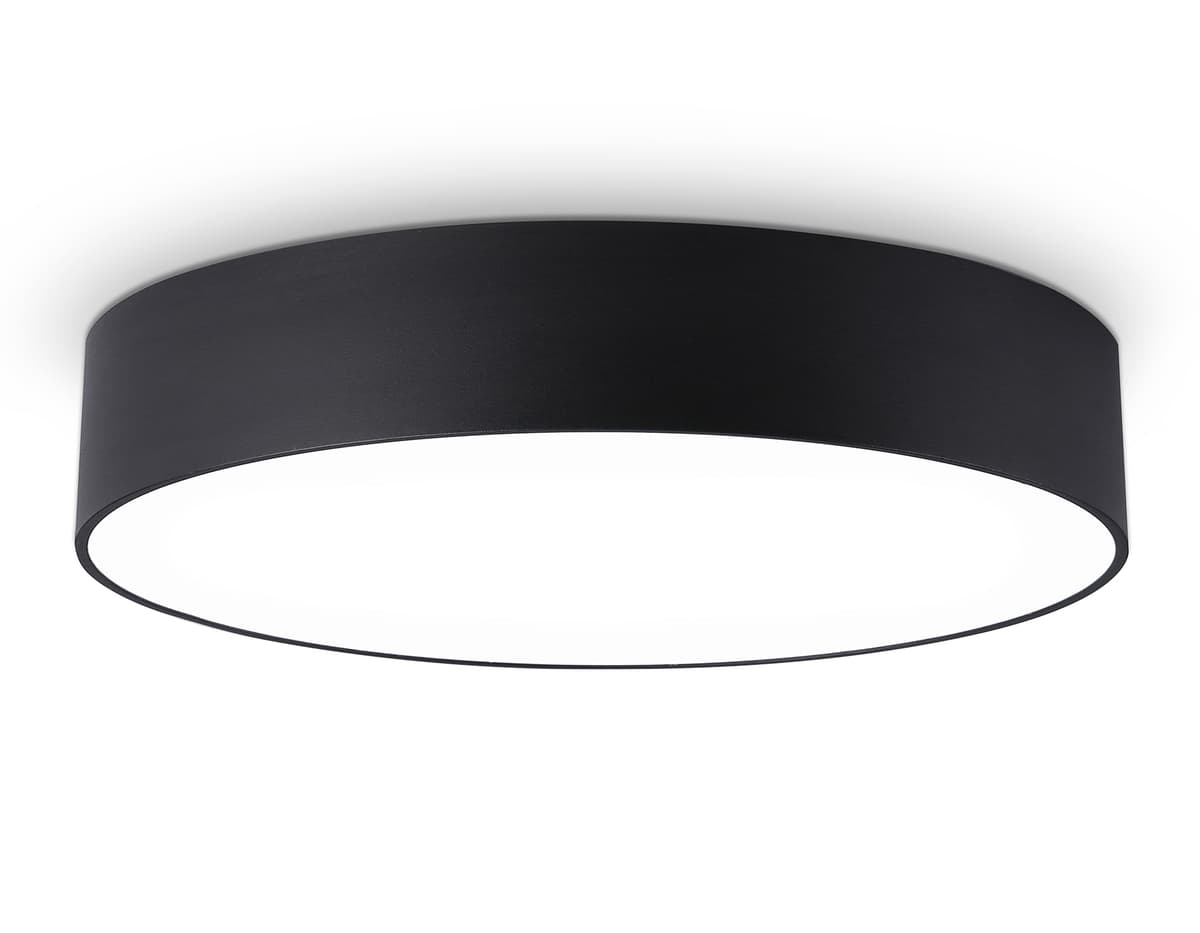 Потолочный светодиодный светильник FV5530 BK черный LED 45W 4200K D400*58 (Без ПДУ) Ambrella Light 10