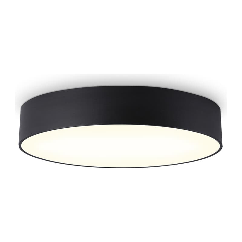 Потолочный светодиодный светильник FV5533 BK черный LED 60W 3000K D500*58 (Без ПДУ) Ambrella Light 9