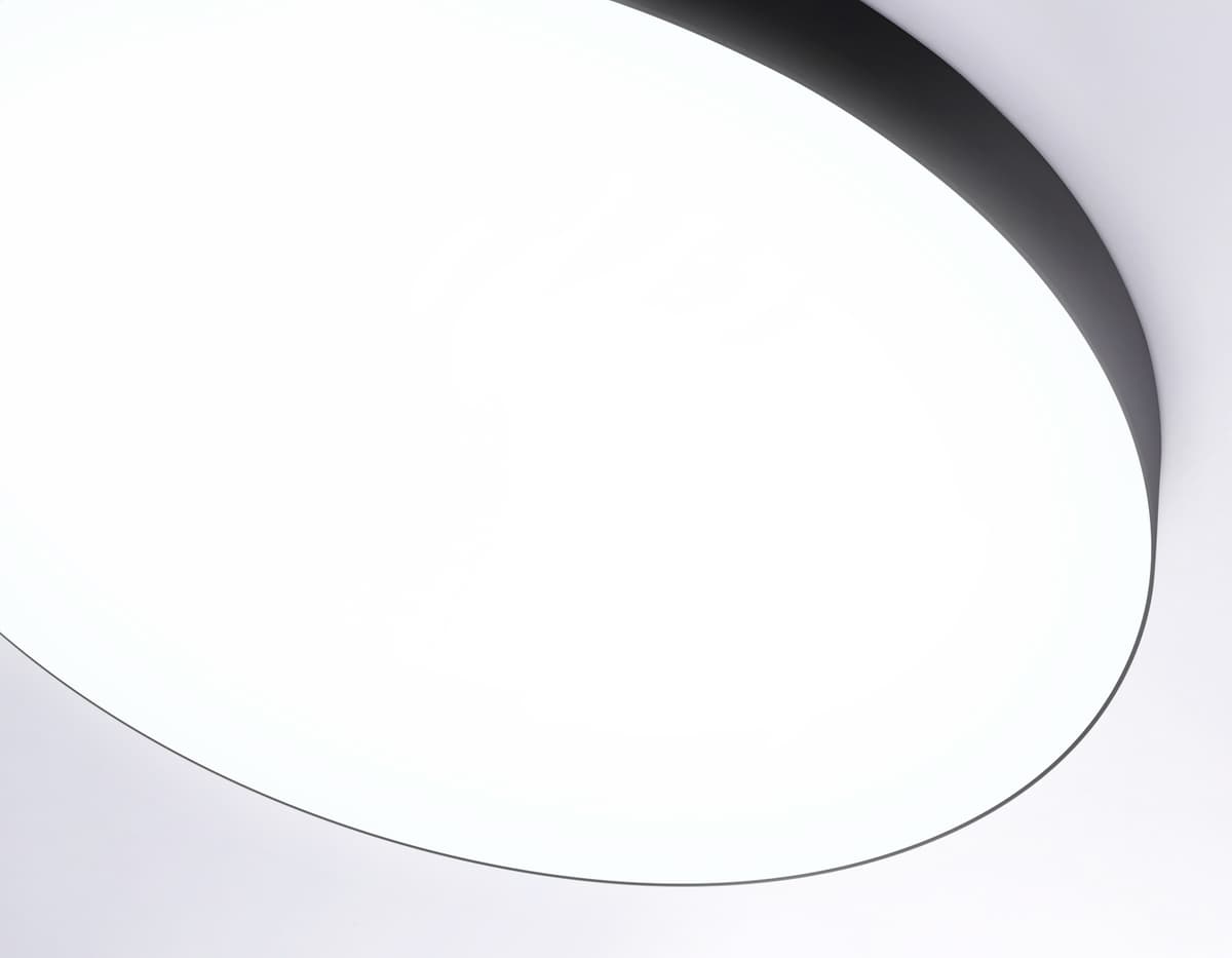Потолочный светодиодный светильник FV5538 BK черный LED 90W 4200K D600*58 (Без ПДУ) Ambrella Light 13