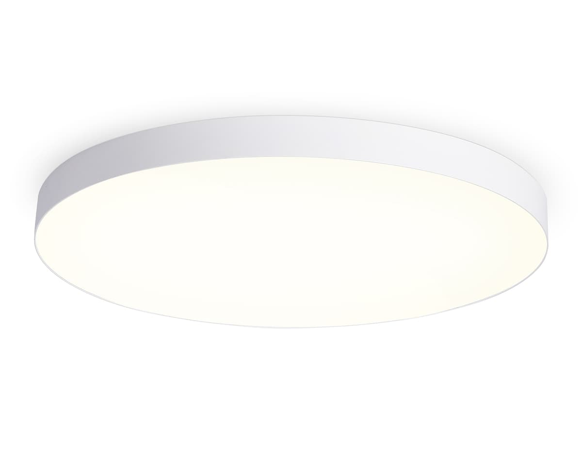 Потолочный светодиодный светильник FV5539 WH белый LED 130W 3000K D800*58 (Без ПДУ) Ambrella Light 10