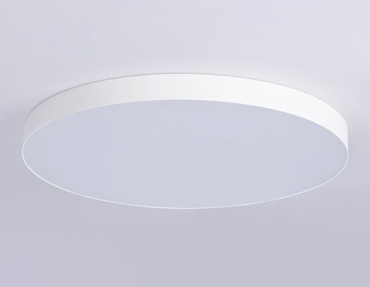 Потолочный светодиодный светильник FV5539 WH белый LED 130W 3000K D800*58 (Без ПДУ) Ambrella Light 17