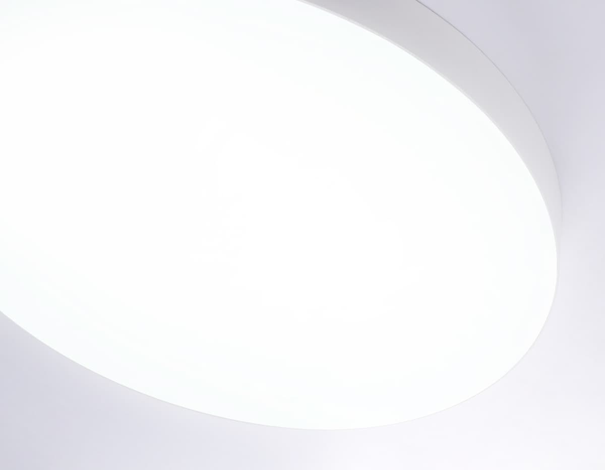 Потолочный светодиодный светильник FV5540 WH белый LED 130W 4200K D800*58 (Без ПДУ) Ambrella Light 13