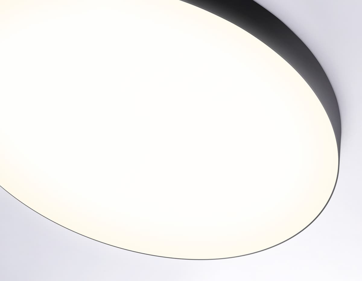 Потолочный светодиодный светильник FV5541 BK черный LED 130W 3000K D800*58 (Без ПДУ) Ambrella Light 13