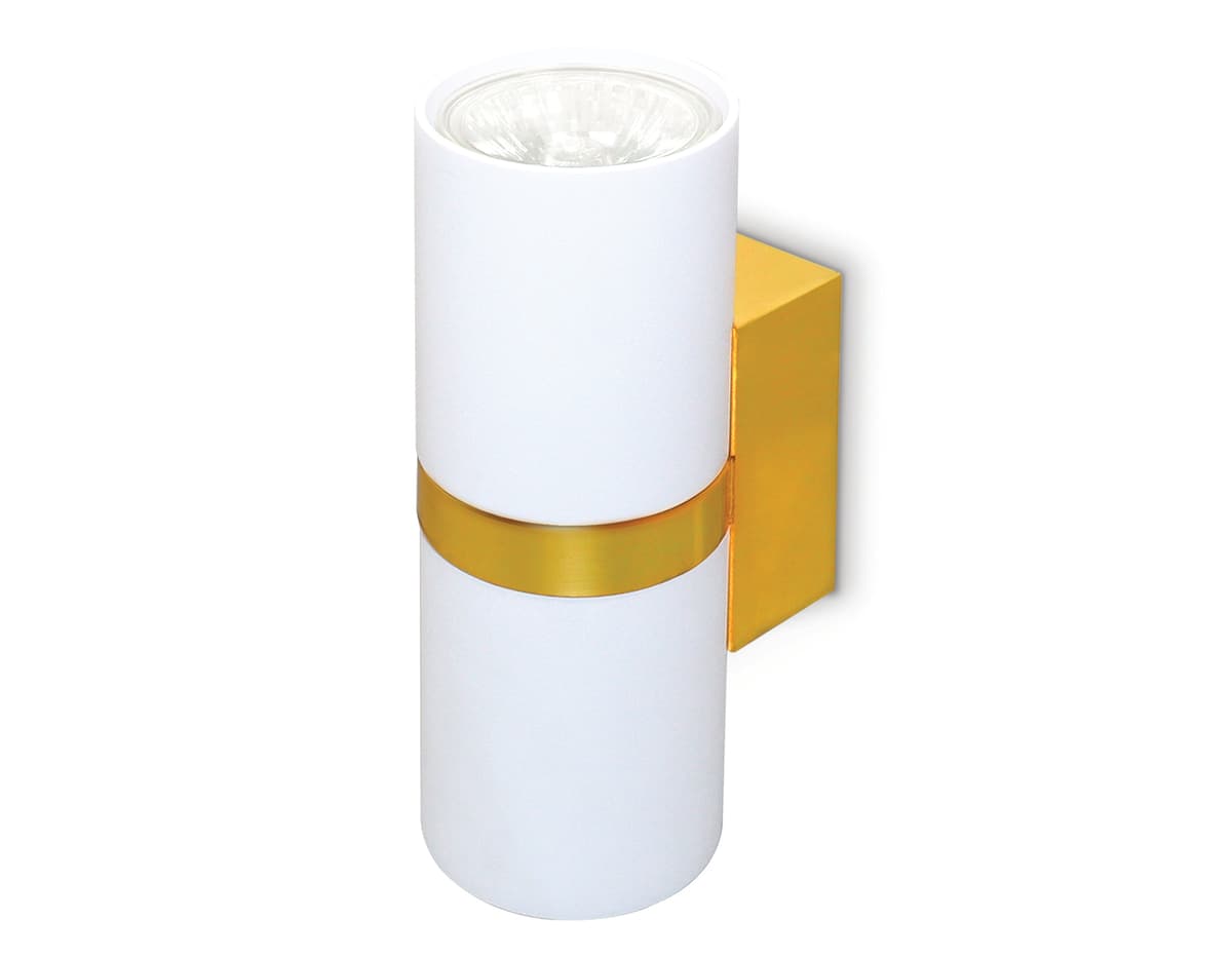 Настенный светильник FW242/2 WH/GD белый/золото GU10*2 max 12W 155*60*76 Ambrella Light 5
