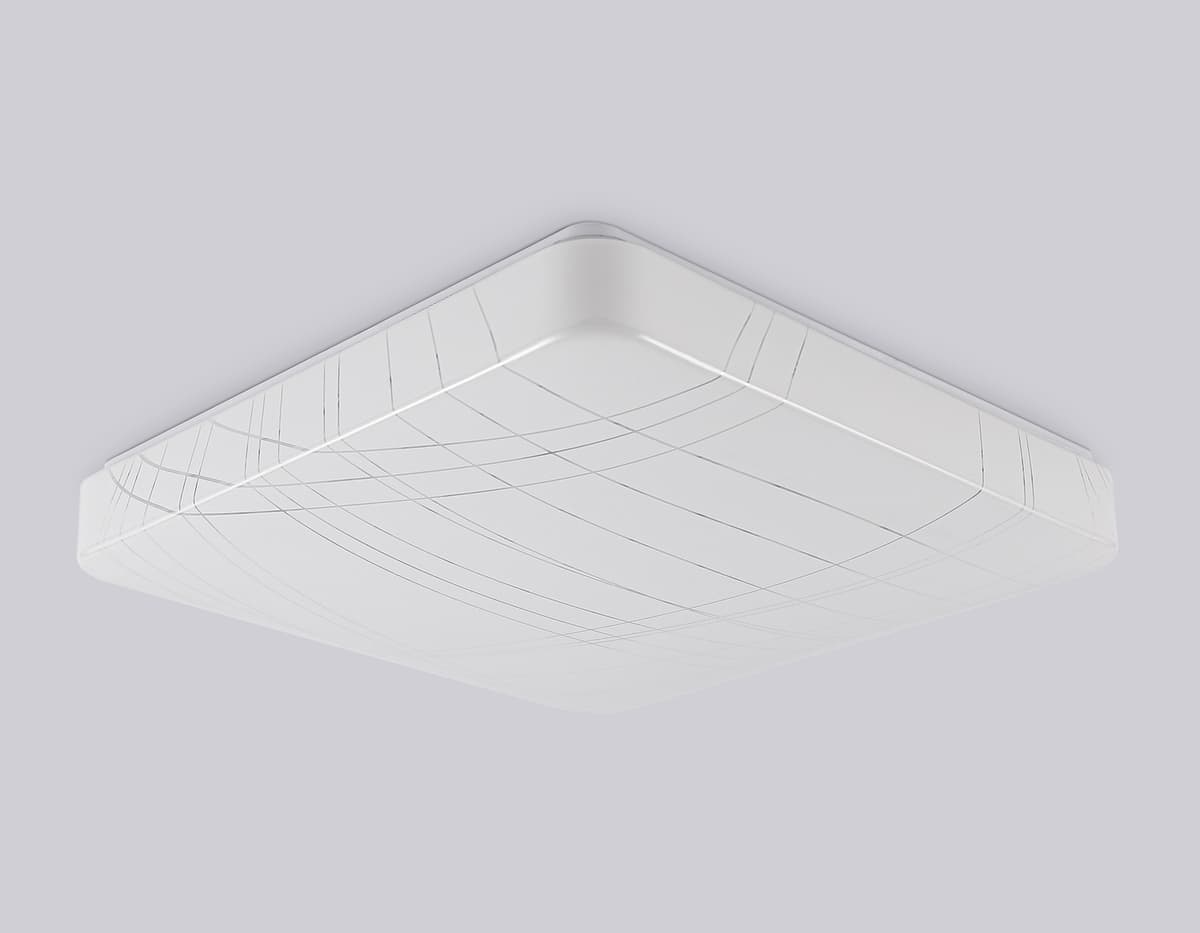Потолочный светодиодный светильник FZ1152 WH белый 30W 6400K 370*370*85 (Без ПДУ) Ambrella Light 5
