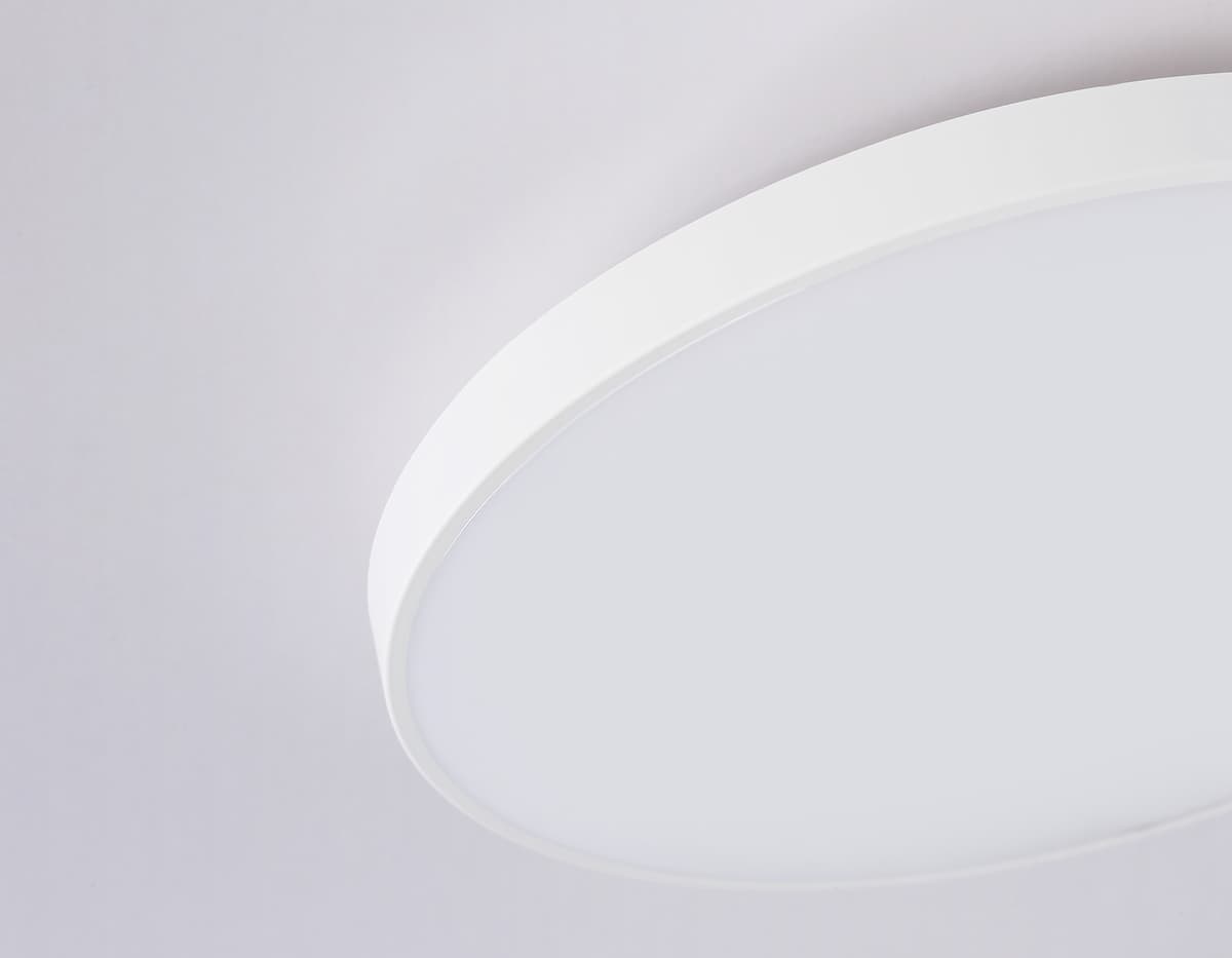 Потолочный светодиодный светильник FZ1220 WH белый IP44 13W 4200K D232*50 (Без ПДУ) Ambrella Light 9