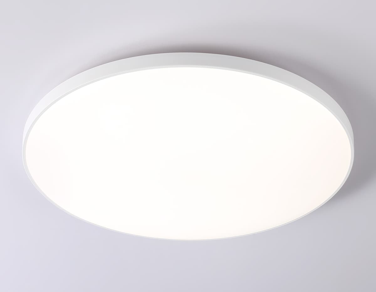 Потолочный светодиодный светильник FZ1223 WH белый IP44 43W 4200K D455*60 (Без ПДУ) Ambrella Light 11