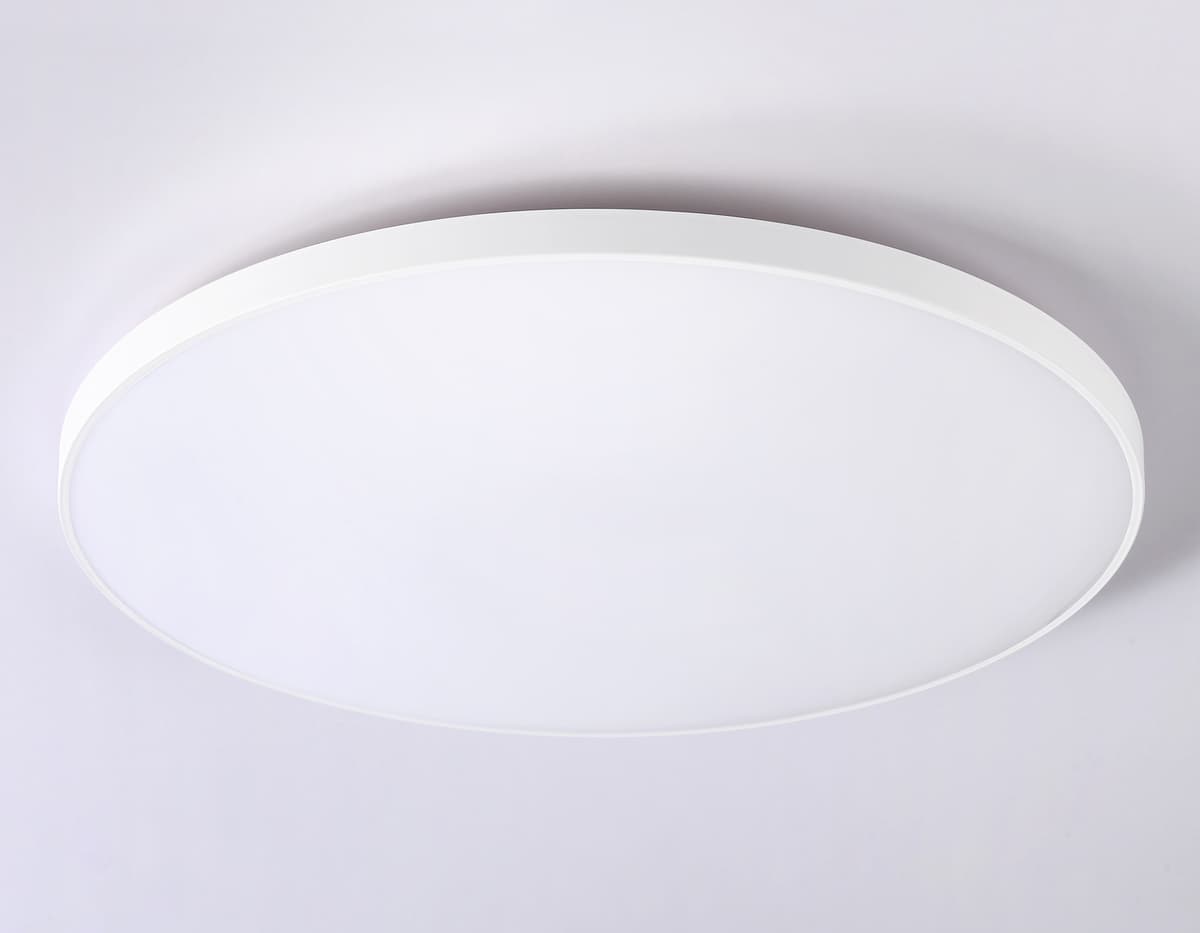 Потолочный светодиодный светильник FZ1223 WH белый IP44 43W 4200K D455*60 (Без ПДУ) Ambrella Light 12