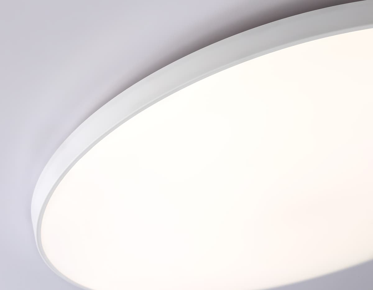 Потолочный светодиодный светильник FZ1223 WH белый IP44 43W 4200K D455*60 (Без ПДУ) Ambrella Light 8