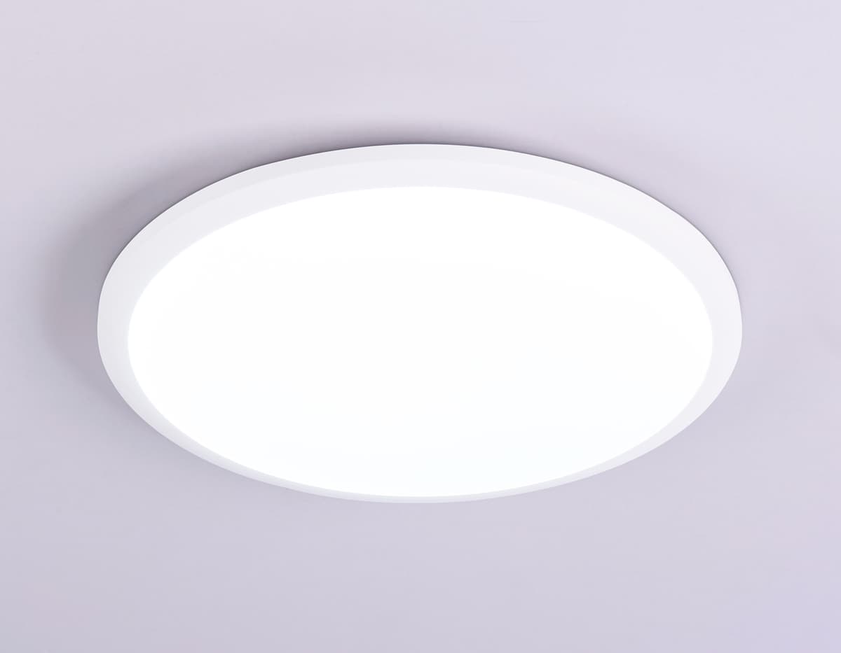Потолочный светодиодный светильник FZ1231 WH белый IP44 42W 6400К D370*55 (Без ПДУ) Ambrella Light 13