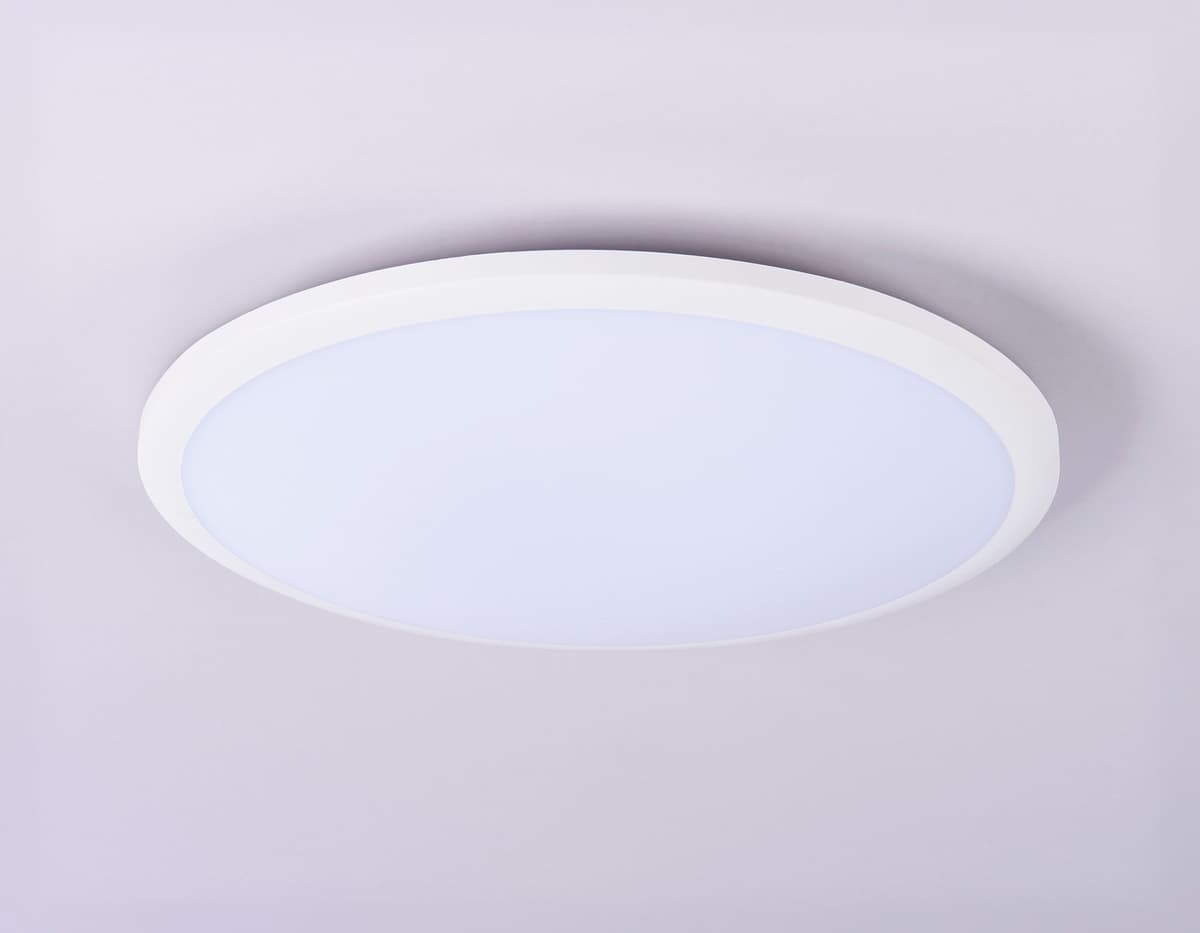 Потолочный светодиодный светильник FZ1231 WH белый IP44 42W 6400К D370*55 (Без ПДУ) Ambrella Light 14