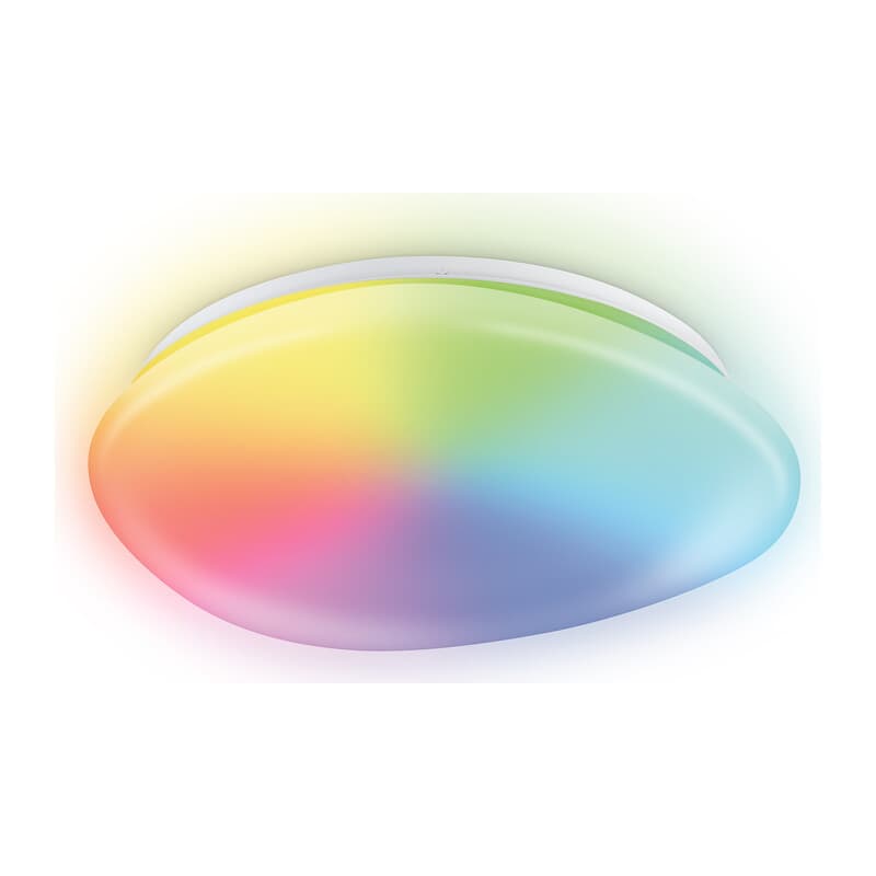 Светодиодный светильник RGB с пультом управления FZ1610 FR матовый IP20 40W 3000-6500K+RGB 410*100 (ПДУ ИК) Ambrella Light 9