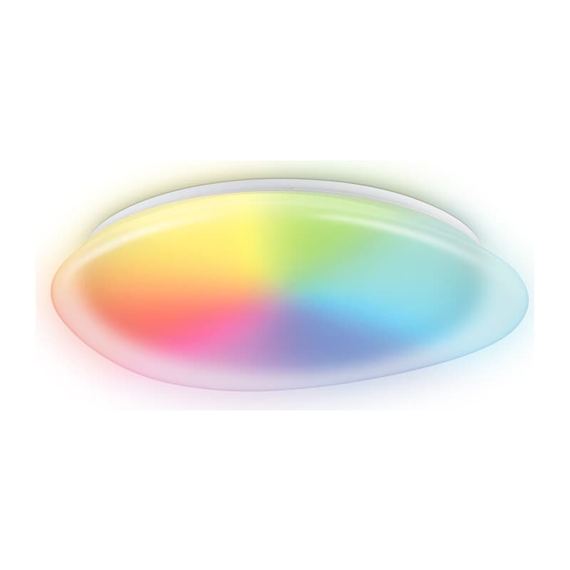 Светодиодный светильник RGB с пультом управления FZ1615 FR матовый IP20 60W 3000-6500K+RGB 510*100 (ПДУ ИК) Ambrella Light 9
