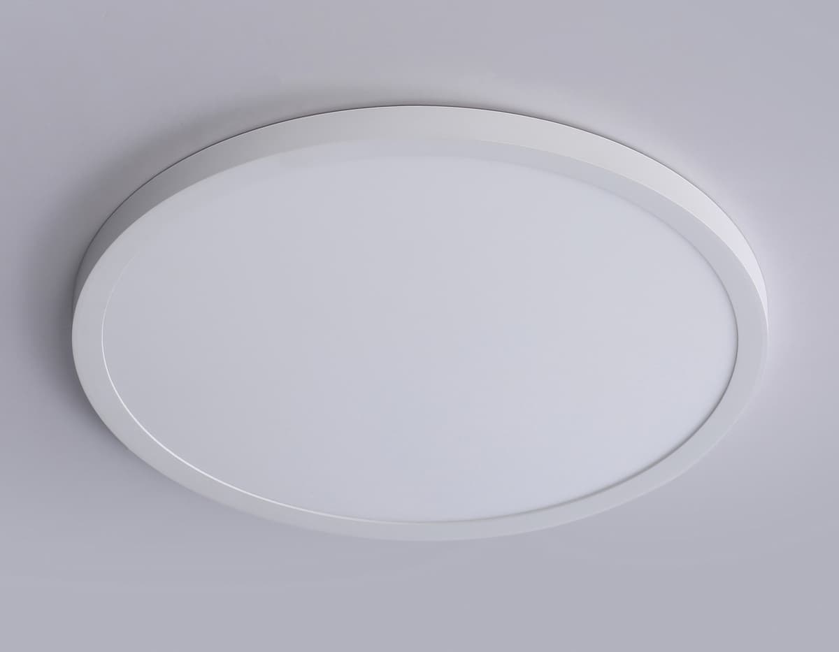 Светильник светодиодный ультратонкий с высокой степенью защиты IP54 FZ1955 WH белый IP54 26W 5000K D370*15 (Без ПДУ) Ambrella Light 11