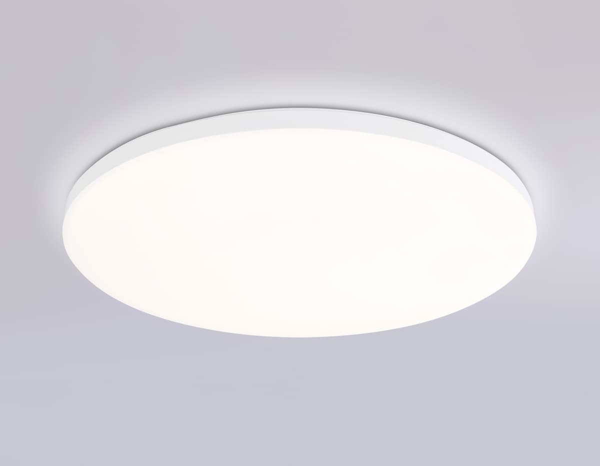 Умный светодиодный светильник Smart Ambrella Light 20W с Wi-Fi, Яндекс Алисой, Tuya, Smart Home, Alexa и ИК пультом FZ2001 WH белый IP54 20W 3000K-6500K+RGB Wi-Fi Алиса/Tuya/Smart Home/Alexa D300*55 (ПДУ ИК) Ambrella Light 21