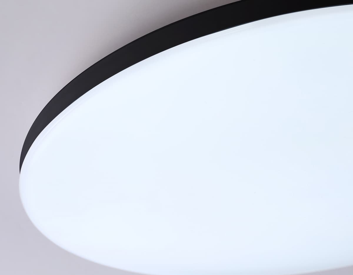 Умный светодиодный светильник Smart Ambrella Light 25W с Wi-Fi, Яндекс Алисой, Tuya, Smart Home, Alexa и ИК пультом FZ2005 BK черный IP54 25W 3000K-6500K+RGB Wi-Fi Алиса/Tuya/Smart Home/Alexa D370*55 (ПДУ ИК) Ambrella Light 20