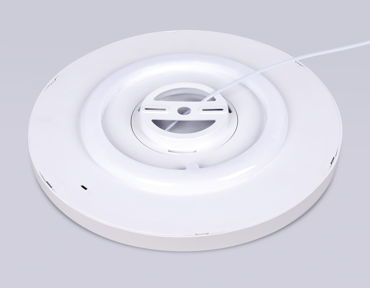Потолочный светодиодный светильник с подсветкой FZ3001 WH белый IP44 24W+10W 6400+6400К D300*40 (Без ПДУ) Ambrella Light 17