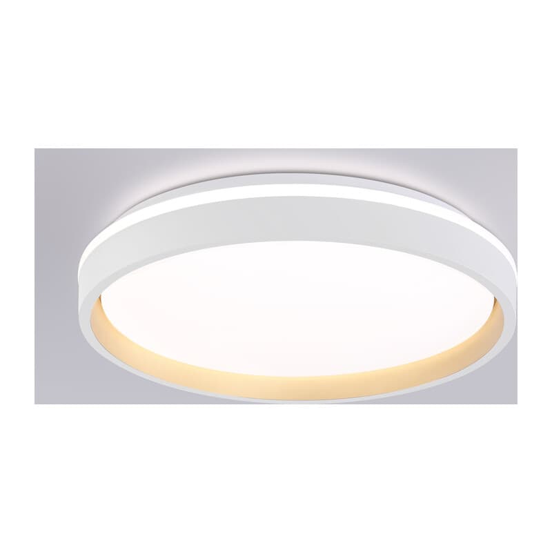 Светодиодный светильник RGB с пультом управления FZ607 WH/GD белый/золото IP20 66W 3000K-6500K+RGB D490*85 (ПДУ ИК) Ambrella Light 11
