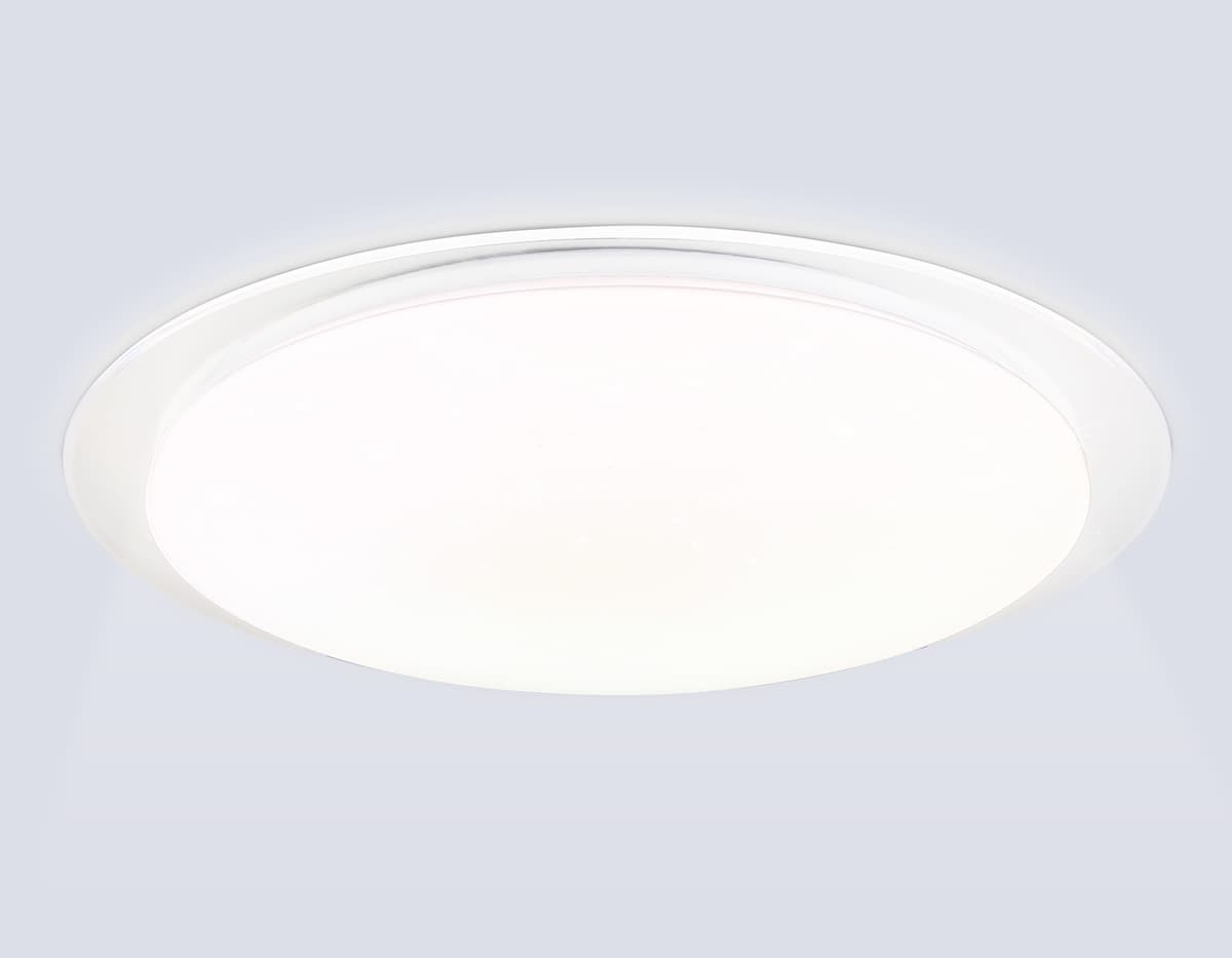 Светодиодный светильник RGB с пультом управления FZ780 WH белый IP20 60W 3000-6500K+RGB 570*55 (ПДУ ИК) Ambrella Light 15