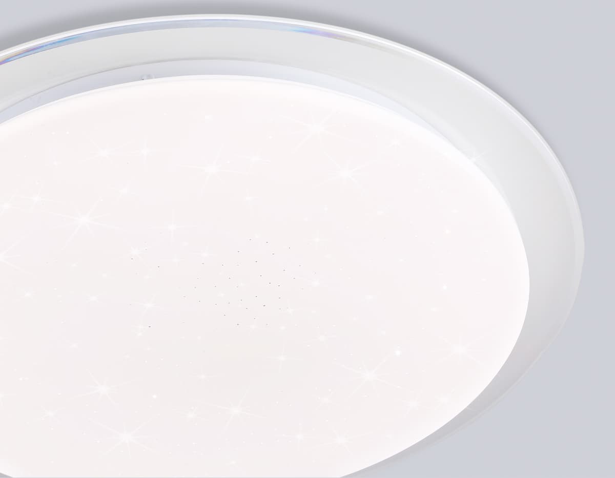 Светодиодный светильник RGB с пультом управления FZ780 WH белый IP20 60W 3000-6500K+RGB 570*55 (ПДУ ИК) Ambrella Light 16
