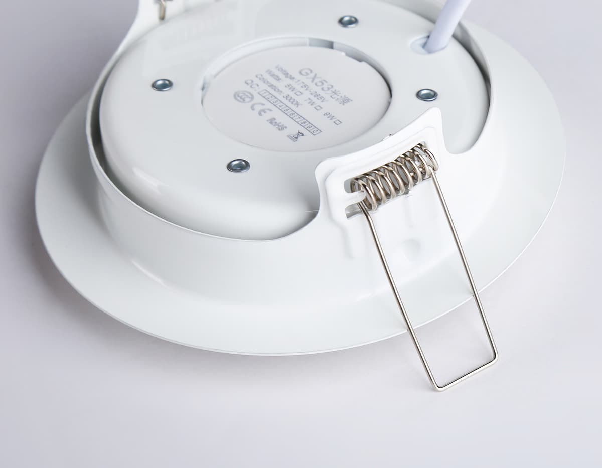 Светильник встраиваемый поворотный со сменной лампой GX53 G10122 WH белый GX53 max 12W D120*48 Ambrella Light 12