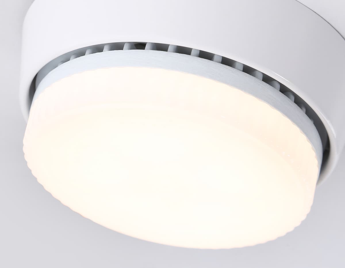 Светильник накладной со сменной лампой GX53 G10188 WH белый GX53 max 12W D90*20 Ambrella Light 6