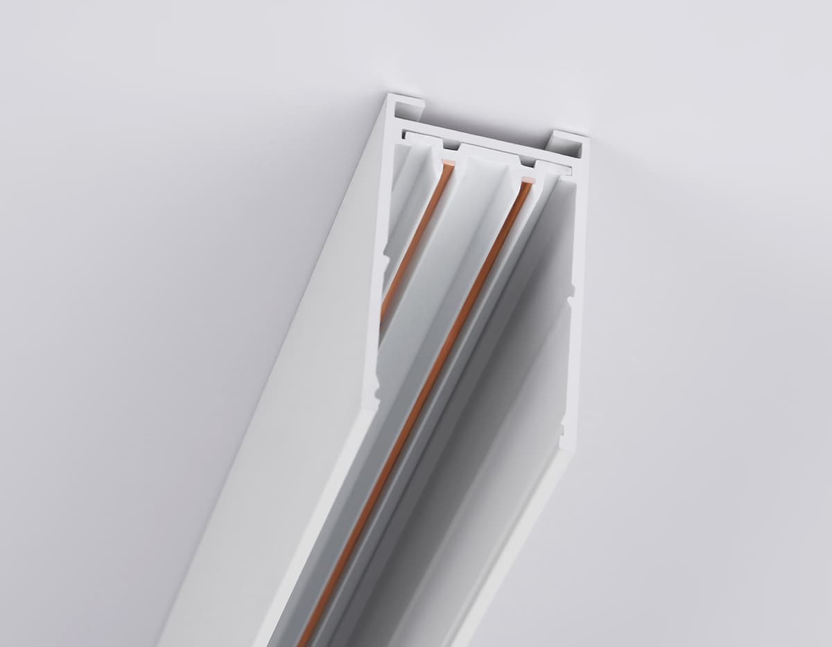 Шинопровод накладной Magnetic 25мм 220V GL1003 WH белый IP20 220V 2000*30.6*56 Ambrella Light 11