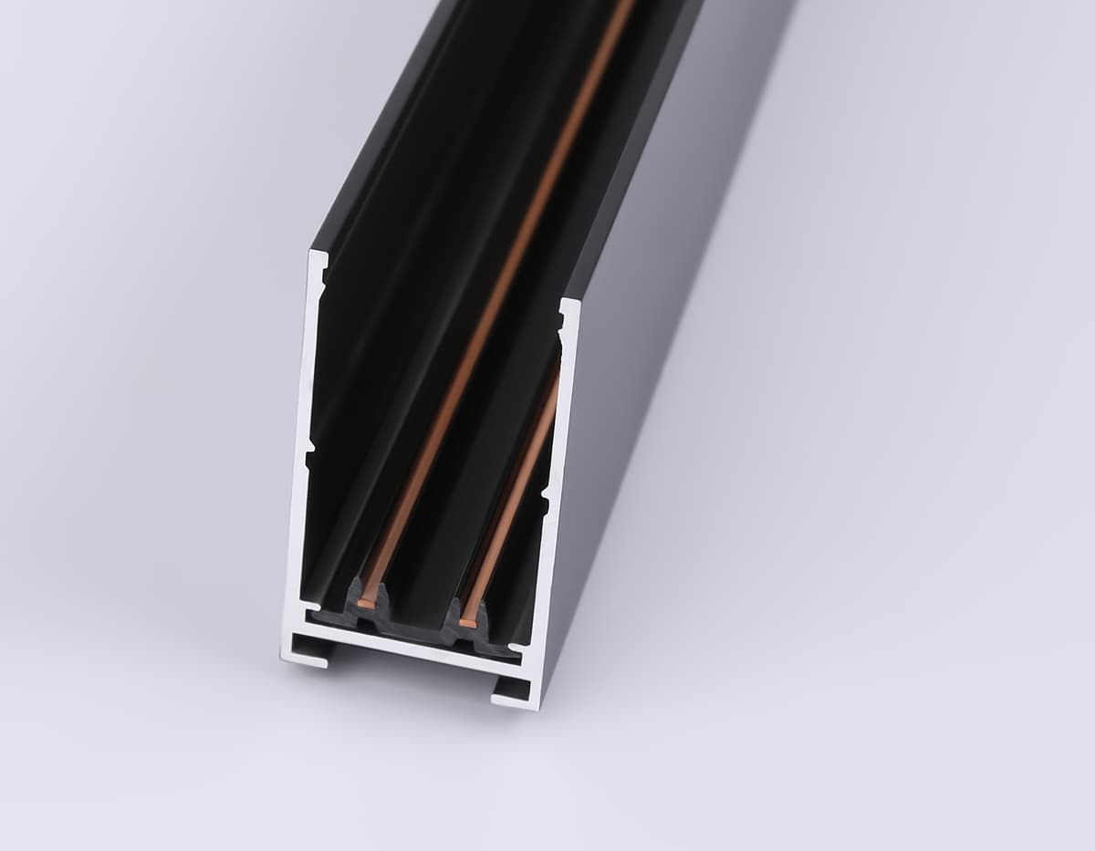 Шинопровод накладной Magnetic 25мм 220V GL1006 BK черный IP20 220V 3000*30.6*56 Ambrella Light 11