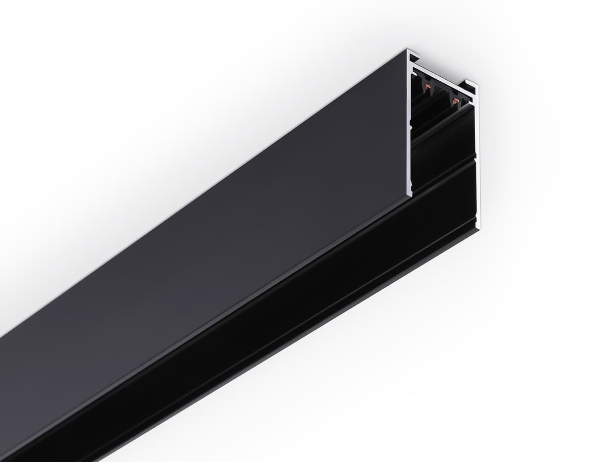 Шинопровод накладной Magnetic 25мм 220V GL1006 BK черный IP20 220V 3000*30.6*56 Ambrella Light 12