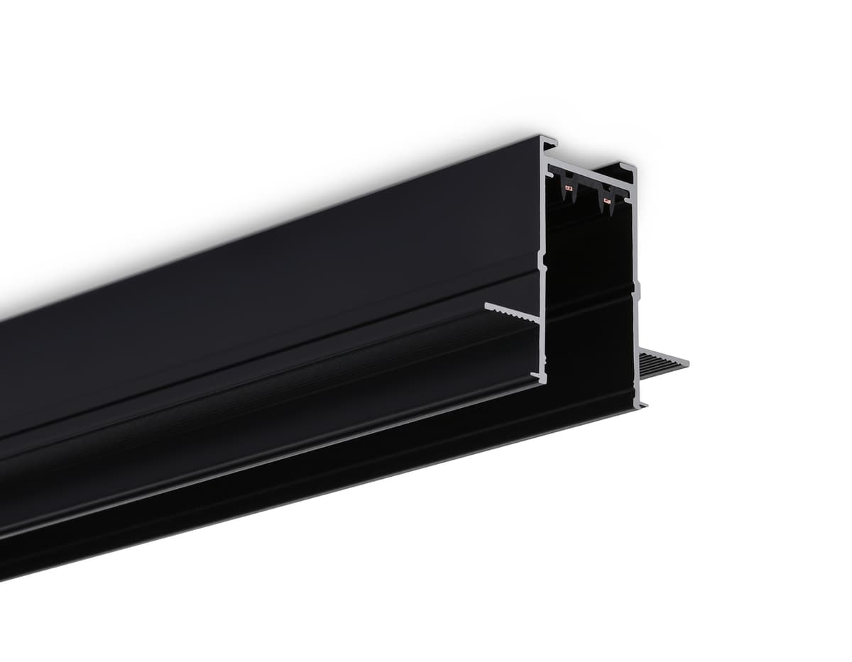 Шинопровод встраиваемый под ГКЛ 12,6мм Magnetic 25мм 220V GL1012 BK черный IP20 220V 3000*62.5*56 Ambrella Light 10