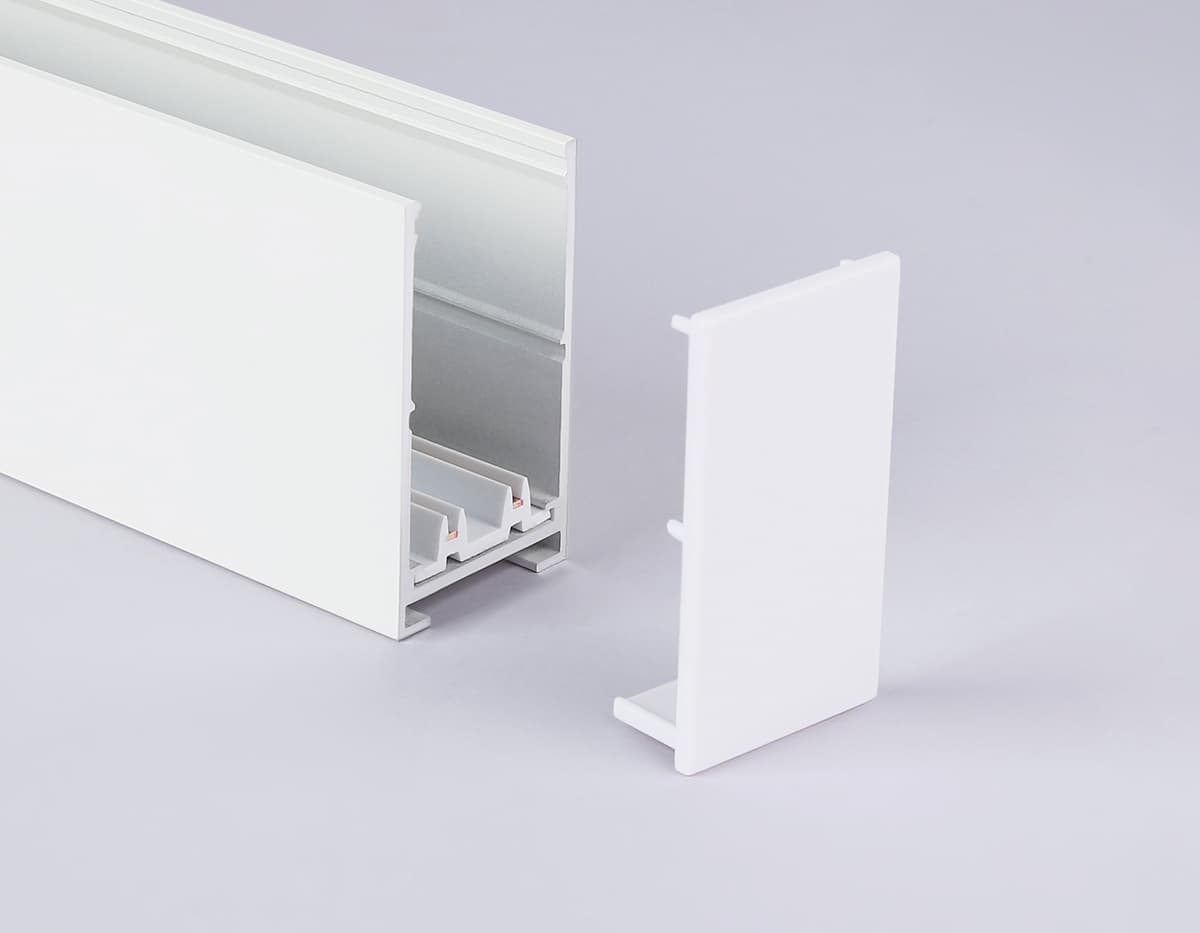 Заглушка для накладного шинопровода Magnetic 25mm 220V (2шт) GL1057 WH белый заглушка для шинопровода Magnetic 220V 30.6*56*2 (2шт) Ambrella Light 9