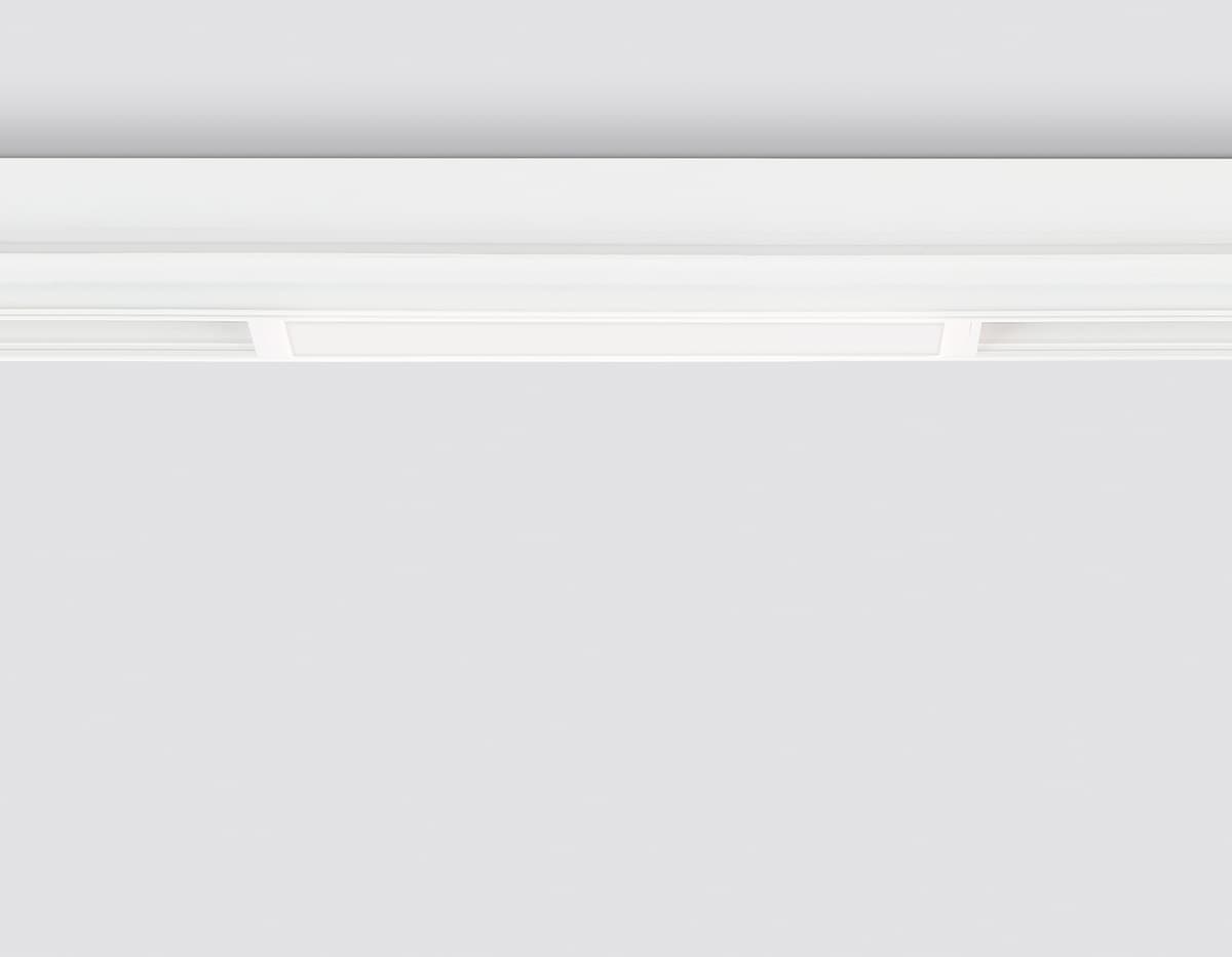 Трековый светильник линейный 220V 4200K GL1645 WH белый IP20 9W 4200K 220V 120° 232*25*42 (Без ПДУ) Ambrella Light 8