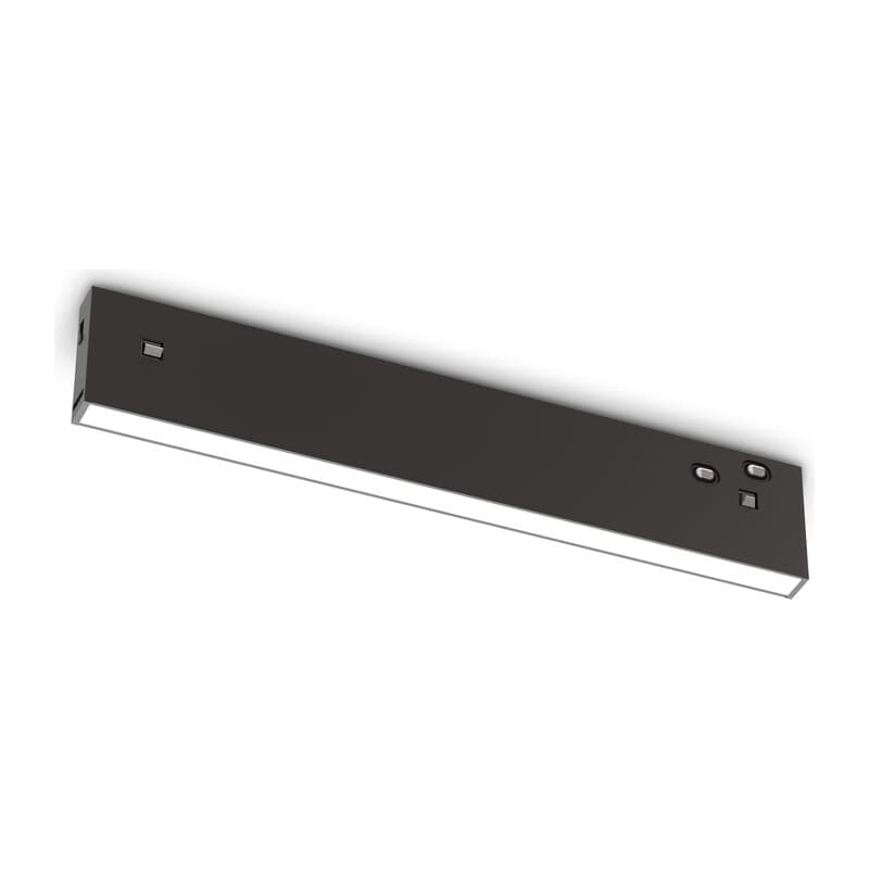 Трековый линейный светильник 3CCT 3000K-6000K 10W 120° GL2320 BK черный IP20 10W 3CCT 3000/4200/6400K 48V 200*10*37 Ambrella Light 10
