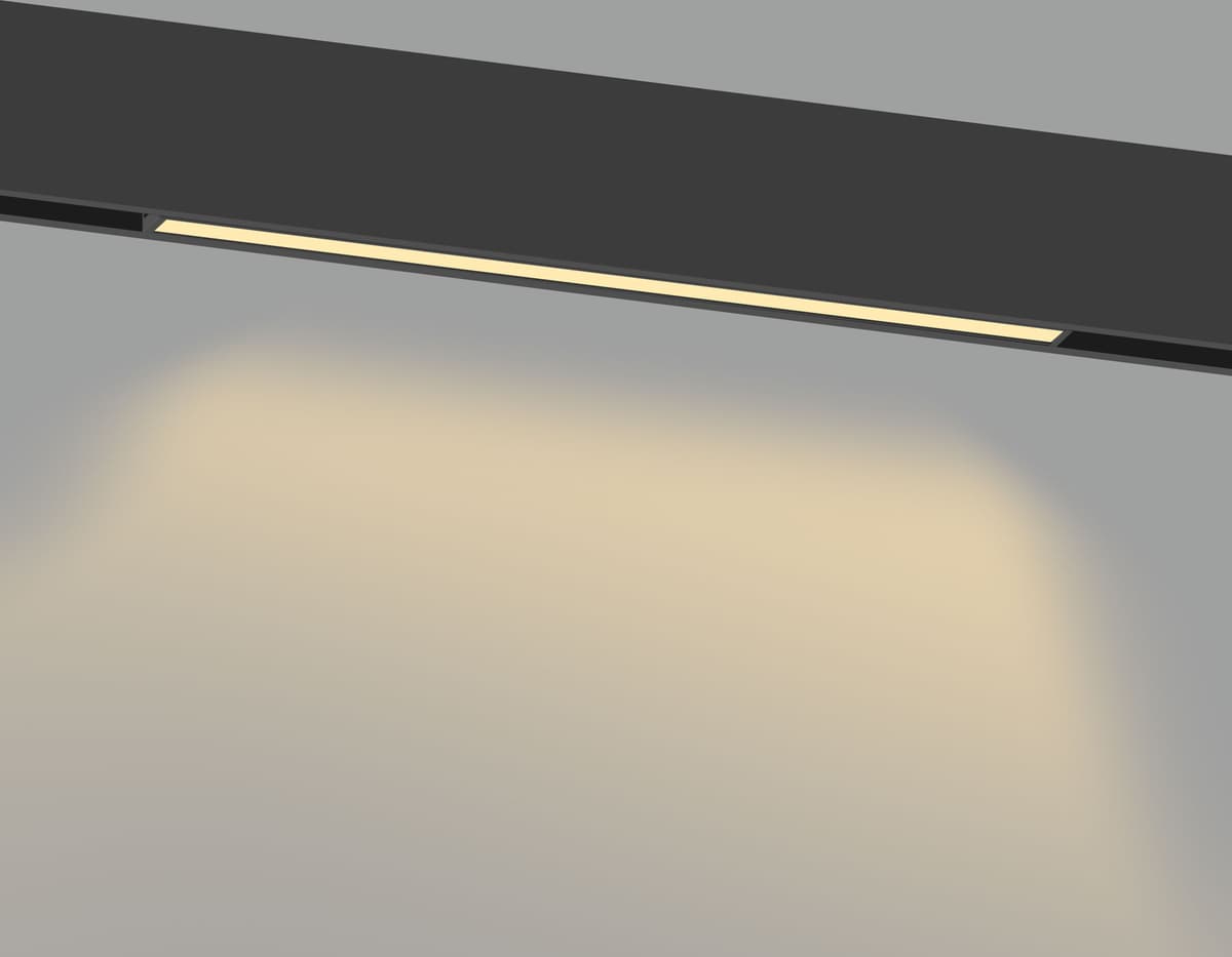 Трековый линейный светильник 3CCT 3000K-6000K 20W 120° GL2325 BK черный IP20 20W 3CCT 3000-6400K 48V 400*10*37 Ambrella Light 17