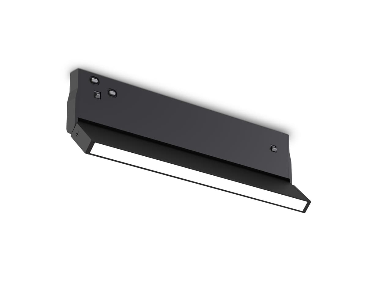 Трековый линейный светильник 3CCT 3000K-6000K 10W 120° GL2350 BK черный IP20 10W 3CCT 3000/4200/6400K 48V 200*10*73 Ambrella Light 11